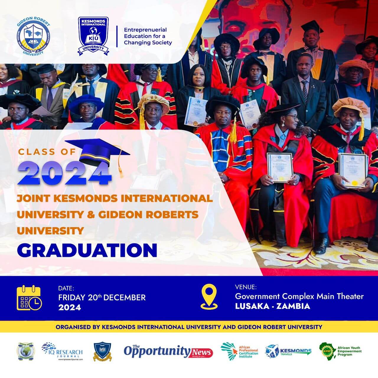 Joint graduation ceremony for students